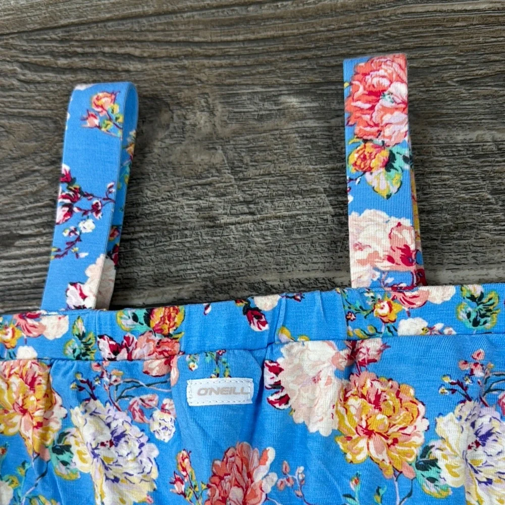 O’Neil Floral Blue Kids Jumpsuit, XXS - Picture 3 of 12